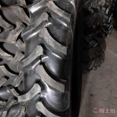 甲字農用拖拉機輪胎12.4-28 人字花紋設計，加厚耐用，廠家直銷